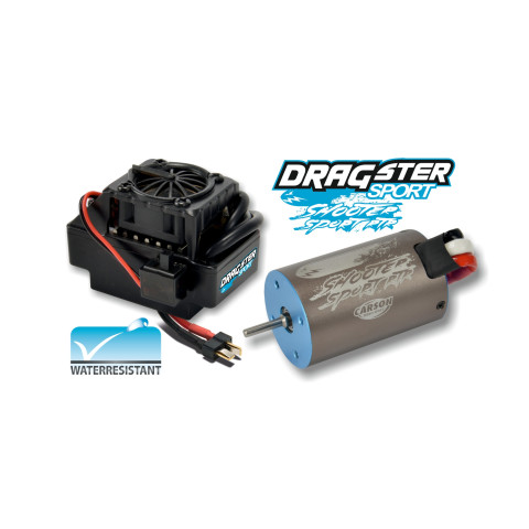 Brushless Motor Shooter Sport 10 Turns & Dragster Sport ESC