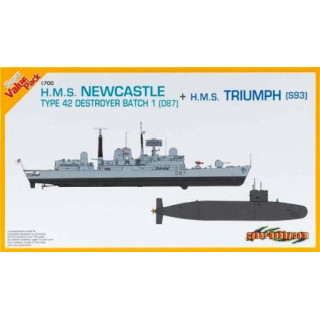 Newcastle & H.M.S. Triumph -7106