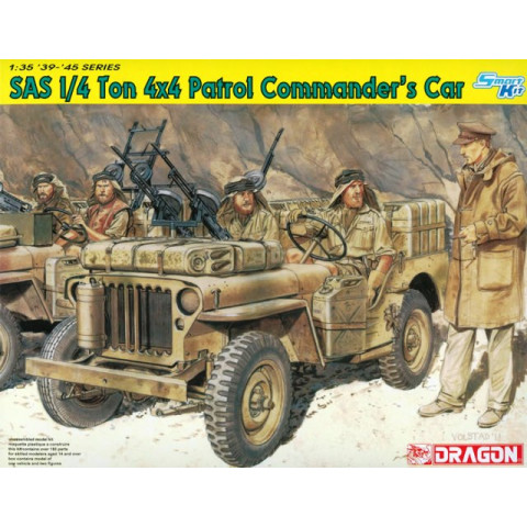 SAS 1/4 Ton 4x4 Patrol Commander's Car -6724