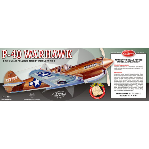 P-40 Warhawk. kit 405LC