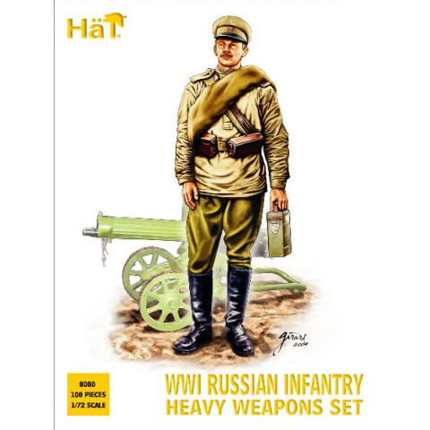 WWI Russian Infantry Heavy Weapons 8080