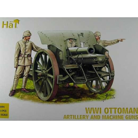 WWI Ottoman Artillery and Machine Guns 8094
