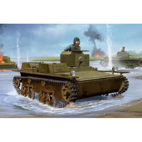 Soviet T-38 Amphibious light Tank -83865