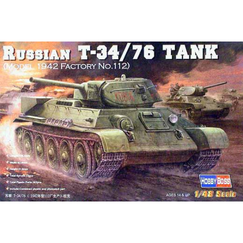 Russian T-34 / 76 Tank (Model Factory No.112) -84806