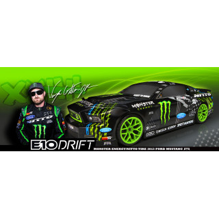 Monster Energy / Nitto Tire 2013 Ford Mustang Drift RTR & Accupack & Lader