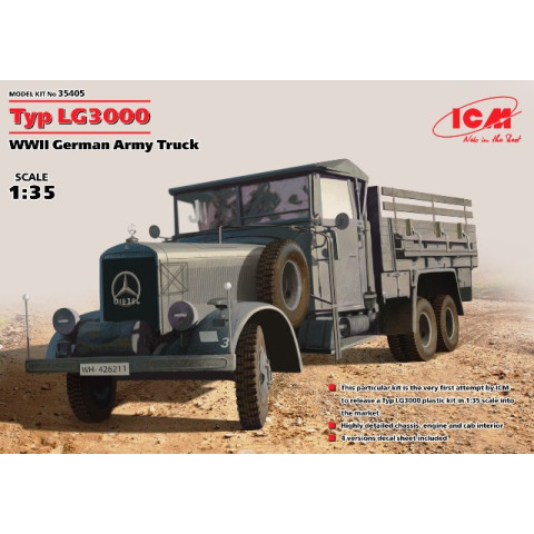 WWII German Army Truck Typ LG3000 -35405
