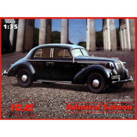 Admiral Saloon WWII German Staff Car -35472