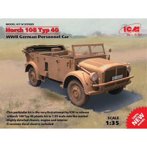 Horch 108 Typ 40 WWII German Personnel Car 35505