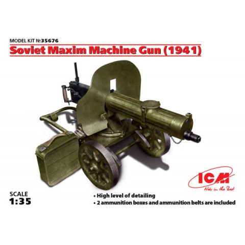 Soviet Maxim Machine Gun (1941) -35676