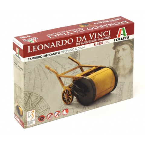 Leonardo Da Vinci Mechanical Drum