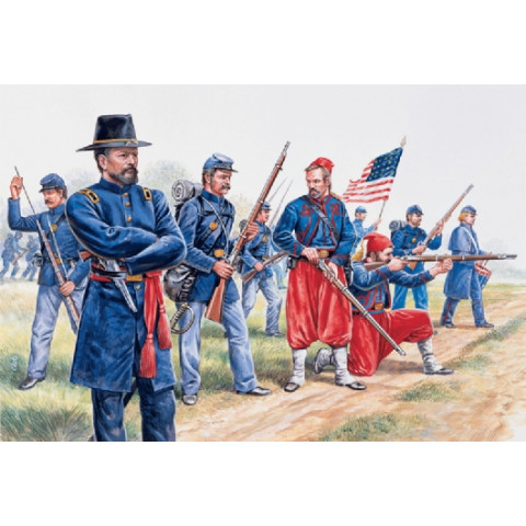 Union Infantry and Zouaves-6012