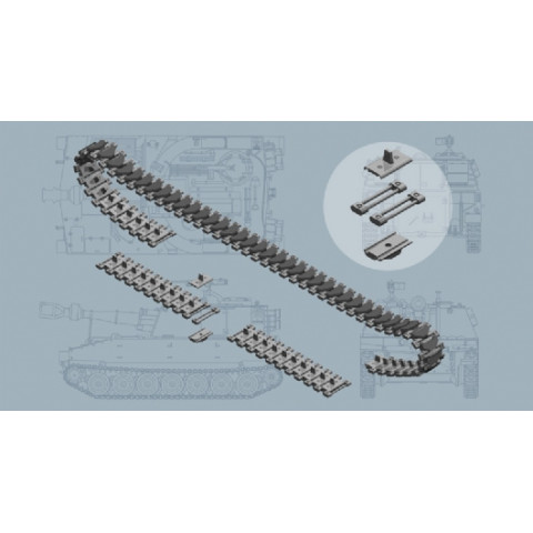 T - 136 Tracks for M108/M109 series -6515