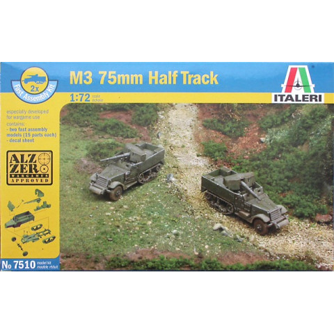 M3 75mm Half Track 2 F.A. models -7510