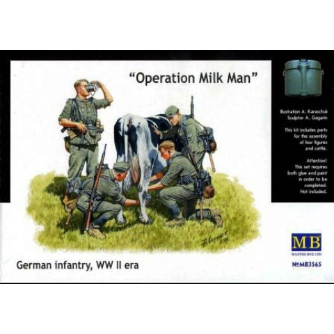 Operation Milkman German Infantry WWII -(3565)