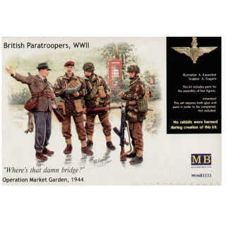 British Paratroopers WW2 "where's That Damn Bridge" Operation Market Garden