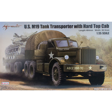 U.S. M19 Tank Transporter with Hard Top Cab -63501