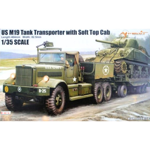 U.S. M19 Tank Transporter with Soft Top Cab -63502