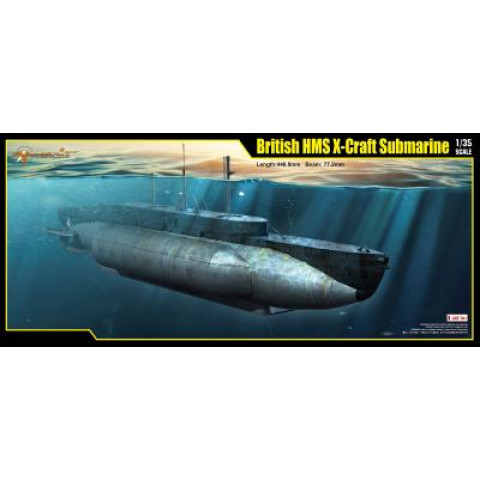 British HMS X Craft Submarine -63504