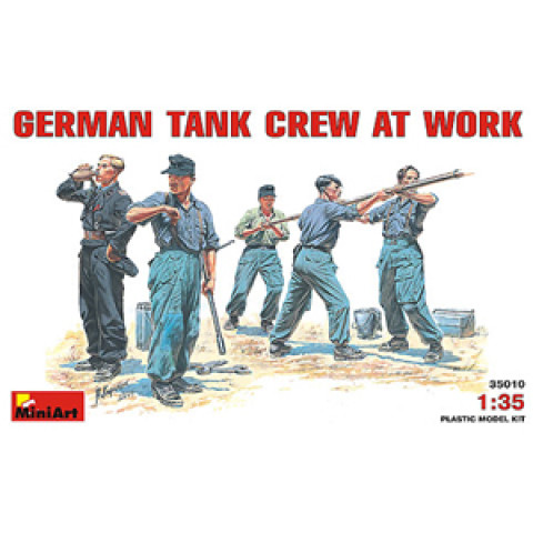 German Tank Crew at Work-35010