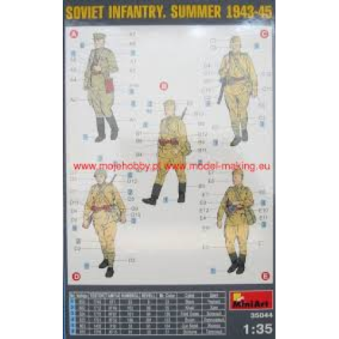 Soviet infantry - Summer 1943-45-35044