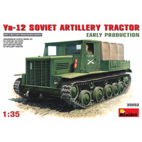 Soviet Ya-12 Artillery Tractor Model Kit-35052