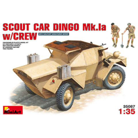 British Scout Car Dingo Mk.Ia with Crew-35087