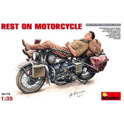 REST ON MOTORCYCLE -35176