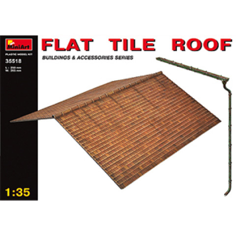 Flat Tile Roof-35518