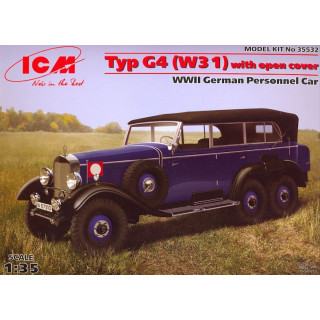 Typ G4 (W31) whith Open Cover WW2 German personnal Car