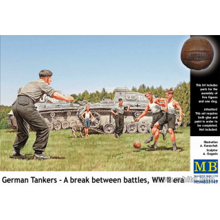 German Tankers - A Break Betweem Battles, wwII Era