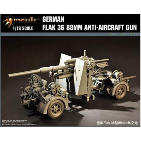 German Flak 36 88 MM Anti-Aircraft Gun