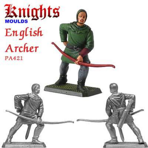 Medieval English Archer moulds -PA421