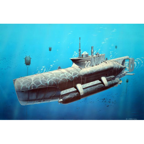 German Submarine Type XXVIIB Seehund