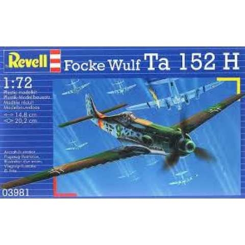 Focke Wulf Ta 152 H & Verf & Lijm & Penseeltje -63981