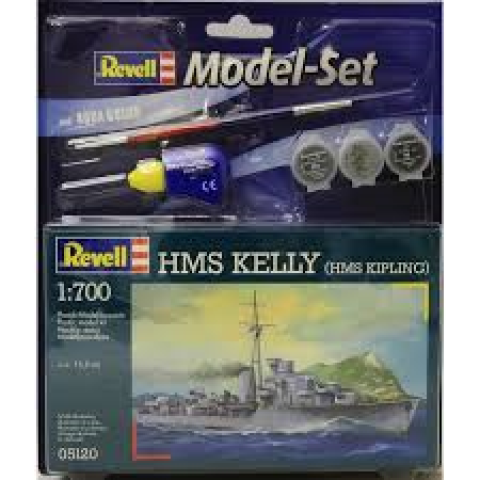 Model set H.M.S. Kelly