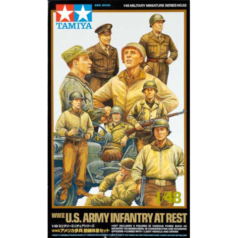 U.S. Army Infantry At Rest -32552
