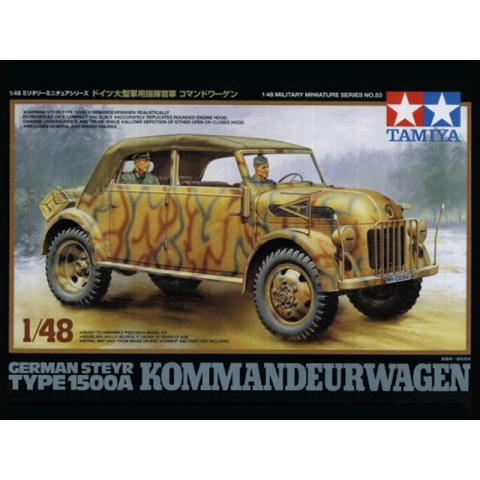 German Steyr 1500 Kommandeurwagen 32553