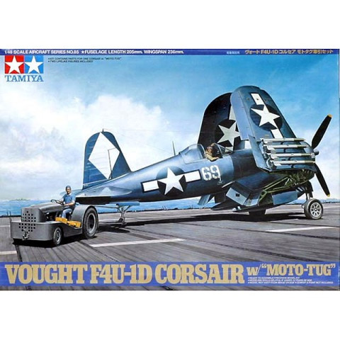 Vought F4U-1D Corsair w/Moto Tug -61085