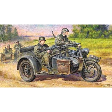 German Motorcycle & Sidecar (32578)