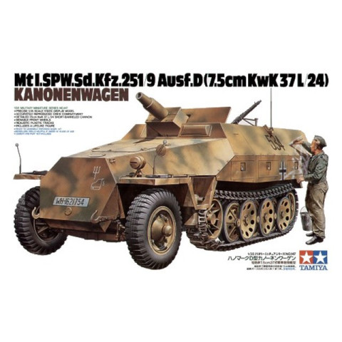 Mt.SPW.SD.Kfz.251/9 Ausf D (7,5 KwK37L/34) Kanonenwagen -35147