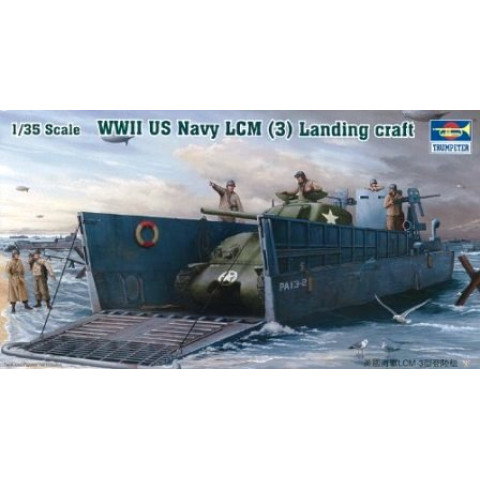 WWII US Navy LCM (3) Landing craft -00347