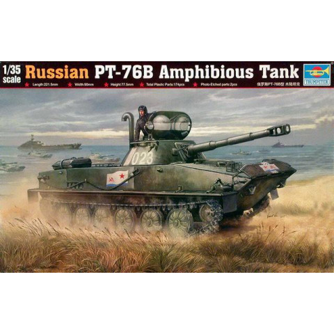 Russian PT-76B Amphibious Tank -00381