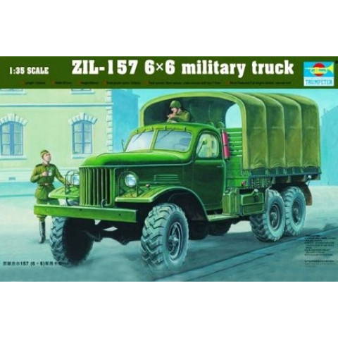 ZIL-157 6x6 military truck -01001