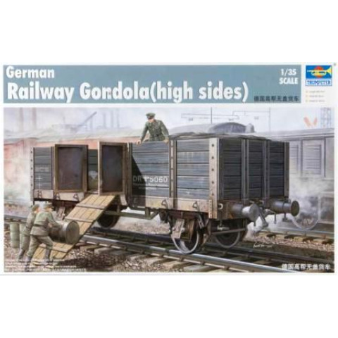 German Railway Gondola (high sides) -01517