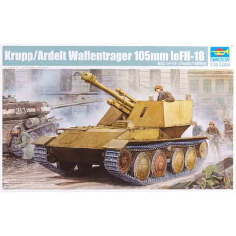 Krupp/Ardelt Waffentrager 105mm leFH-18 -(01586)