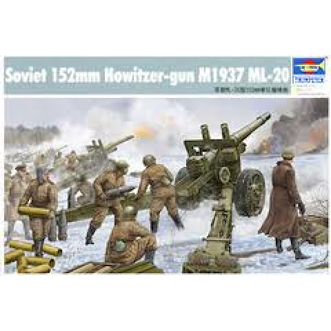 Soviet 152mm Howitzer-gun M1937 ML-20 -02315