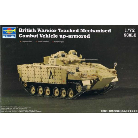British Warrior Tracked Mechanized Combat Vehicle uparmored-07102