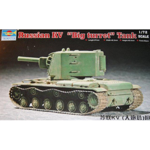 Russian KV Big Turret Tank -07236