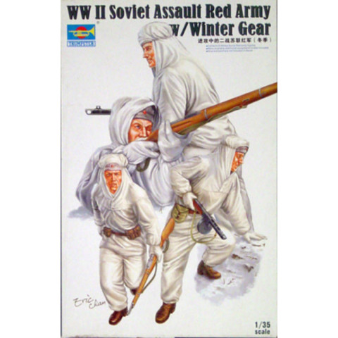 WW 2 Soviet Assault Red Army w/Winter Gear -00414