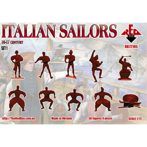 Italian Sailors 16-17 centry. Set 1 -105